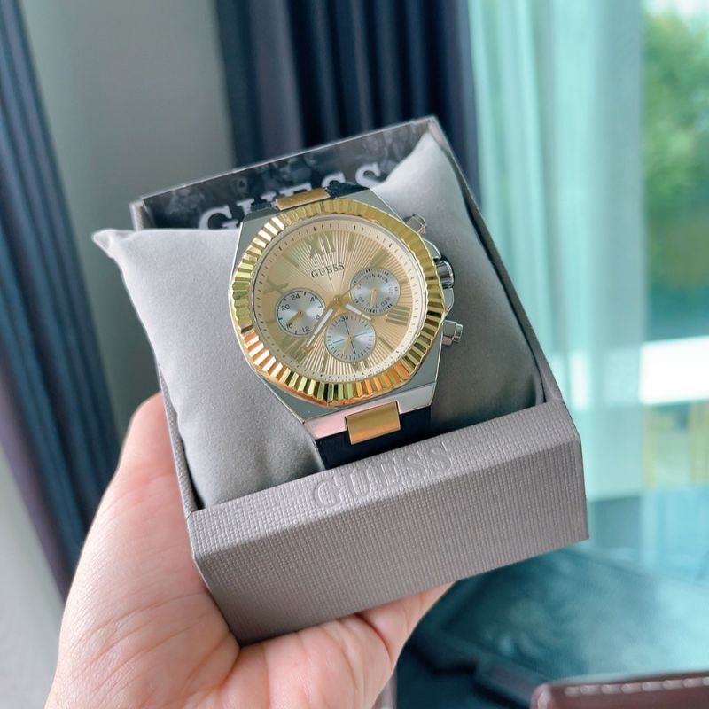 🌻มีเข็มบอกวัน, วันที่  ✨ นาฬิกา Guess GW0791G1 EQUITY BLACK
