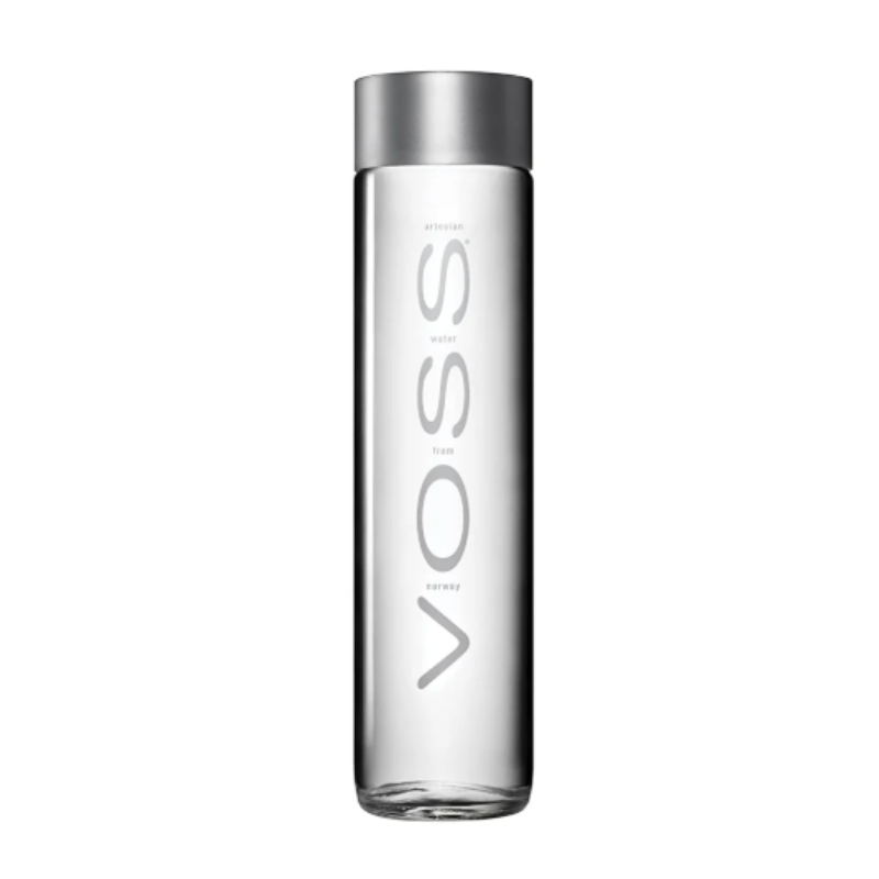 วอสส์ น้ำดื่มธรรมชาติ ในขวดแก้ว 800 มิลลิลิตร (ราคาต่อขวด)-VOSS Still Water Glass Bottle 800ml