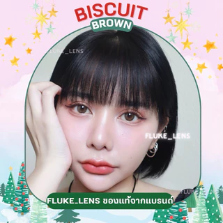 คอนแทคเลนส์ พรีเมี่ยมรุ่นLimited 💙 Biscuit 💙 (มินิ) Luxzylens กรองแสง ผลิตที่เกาหลี🇰🇷