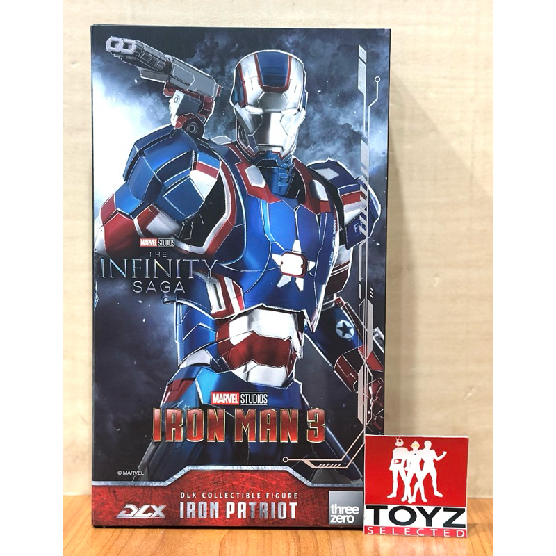 Threezero DLX Iron Patriot จาก Iron Man