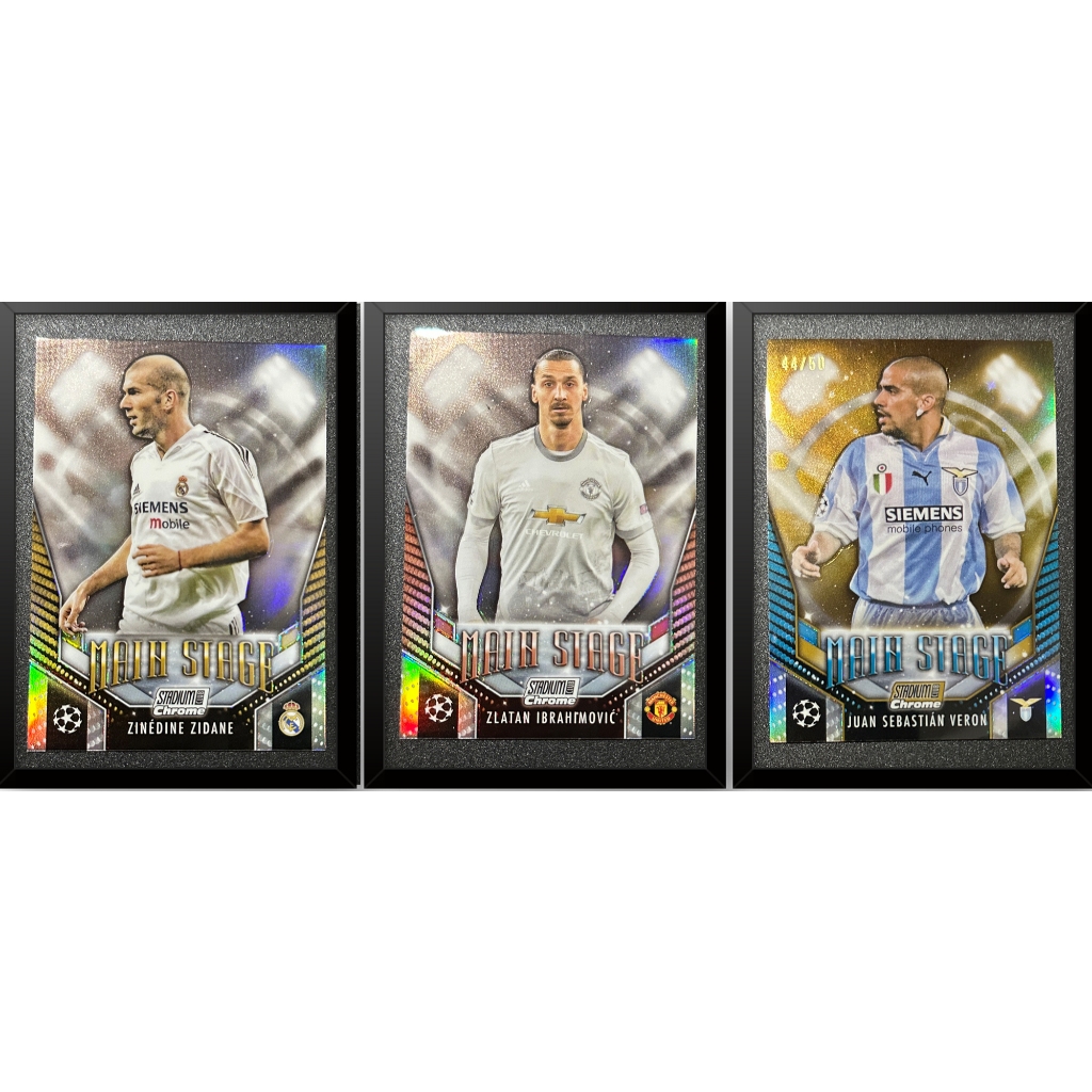 เลือกการ์ด MAIN STAGE : Zlatan, Zidane, Veron /50