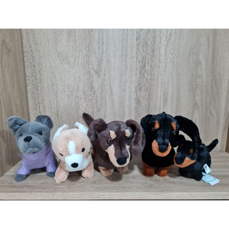 JellyCat - ตุ๊กตารูปสัตว์สำหรับเด็กแรกเกิด - Mammoth - Fox - Dog - Lion - Tiger Doll