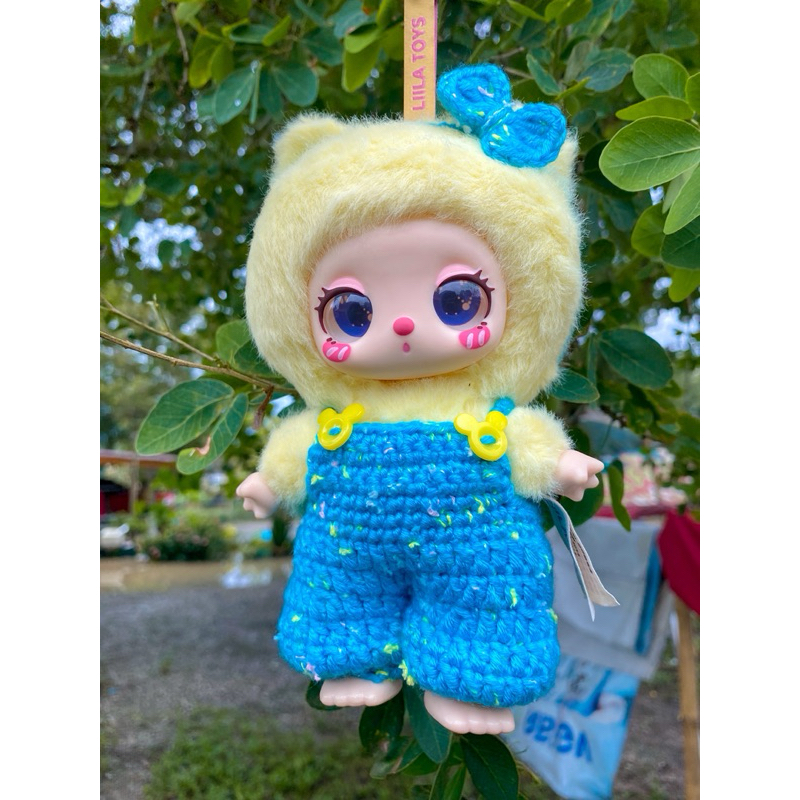 ชุด Liila Lucky Cat ชุดถักไหมพรมน้องไลลา ลาบูบู้ เบบี้ทรีมาการอง