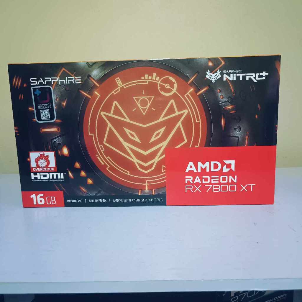 RX 7800 XT SAPPHIRE NITRO+ 16GB GDDR6 สินค้ามือสอง