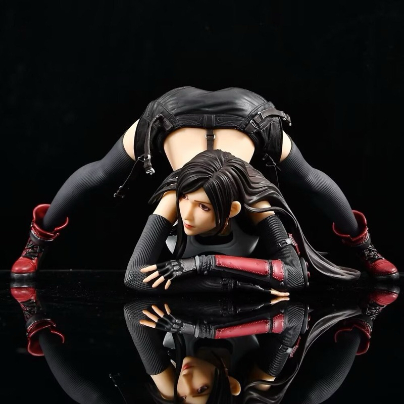 FFVII Remake : Tifa Lockhart Jack-O Challenge 1:4 Sexy PVC Statue Figure 16 cm(ท่านอนคว่ำ)