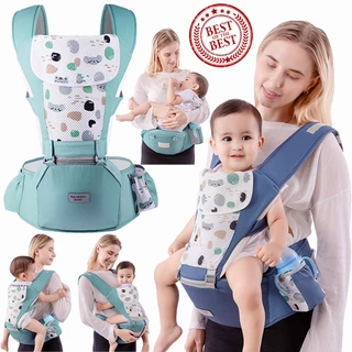 เป้อุ้มเด็ก เป้อุ้มเด็กฝ้าย 0-4 ปี Baby Carrier เป้อุ้มเด็กระบายอากาศ 3-in-1 กระเป๋าอุ้มเด็ก กระเป๋าอุ้มลูกสินค้า กันแดด