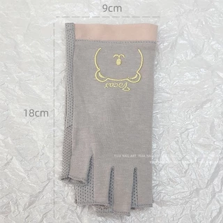 จัดส่งทันที ● ถุงมือป้องกัน UV จากเครื่องอบเล็บ ป้องกันมือดำ