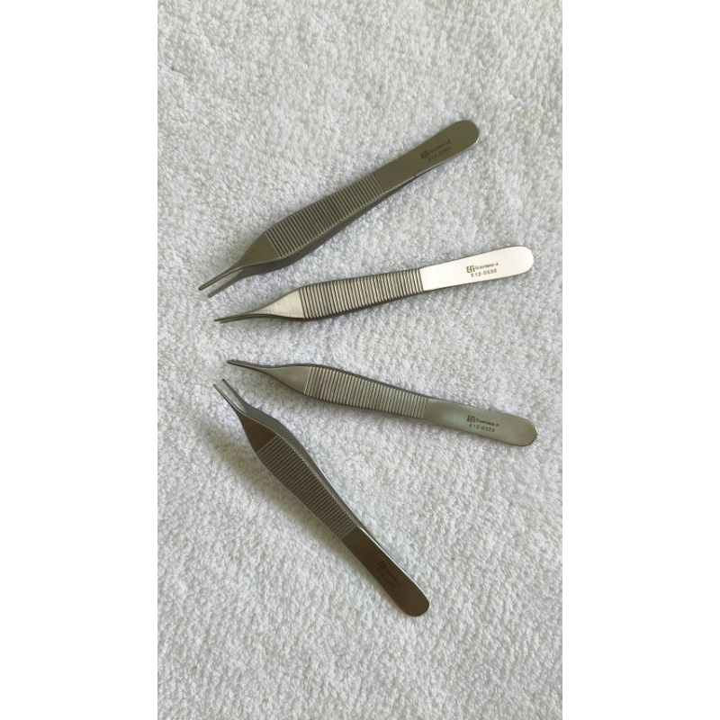 EM *E12-0530 และ E12-0540* ADSON MICRO FORCEP SERR 12cm / ADSON MICRO FORCEP 1X2T 12cm ปากคีบ