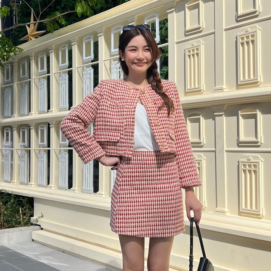 Elizabeth Tweed Set ชุดเซ็ตผ้าทวีต Miladi