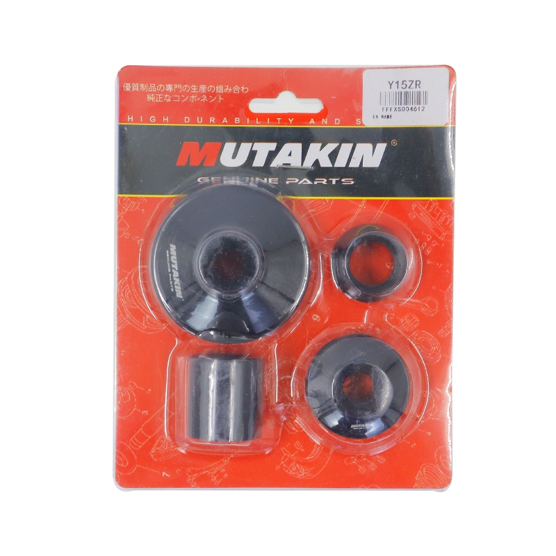 MUTAKIN ชุดบูทล้อ 4 ชิ้น เลส หน้า+หลัง EXCITER150 EXCITER155 หน้ามิเนียม+หลังเลส ูทล้อแต่งหน้า+หลัง=4ชิ้น