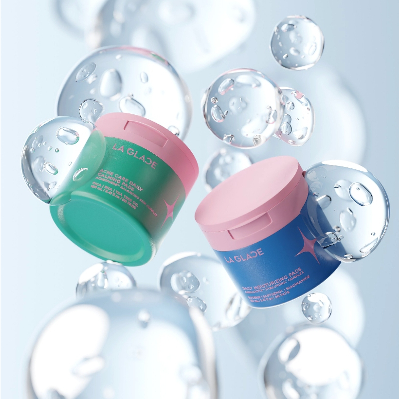 กดในไลฟ์ลด𝟭𝟱𝟬 La Glace Daily Toner Pads ลากลาส โทนเนอร์แพด สุดอ่อนโยน