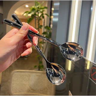 ช้อน ส้อม ชุดช้อน เกาหลีแสตนเลส 21ซมเนื้อสแตนเลสตัน ชุดช้อนเ…