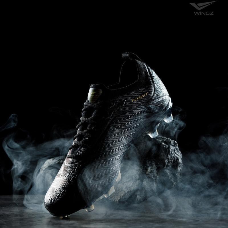 รองเท้าสตั๊ด Wingz ( MUGEN  ) รองเท้าสตั๊ด WINGZ รุ่น WZ1010 สีดำเทา