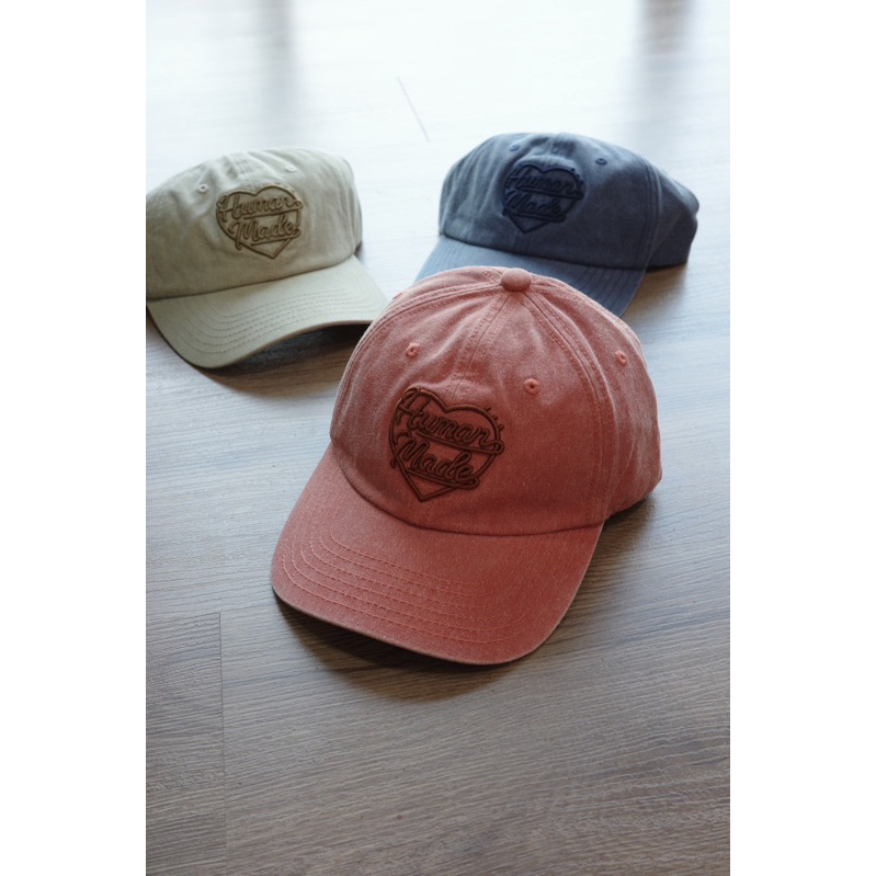 [ใช้โค้ดคุ้มลด30%สูงสุด600]HUMAN MADE 6 Panel Twill Cap #1 - NAVY / BEIGE