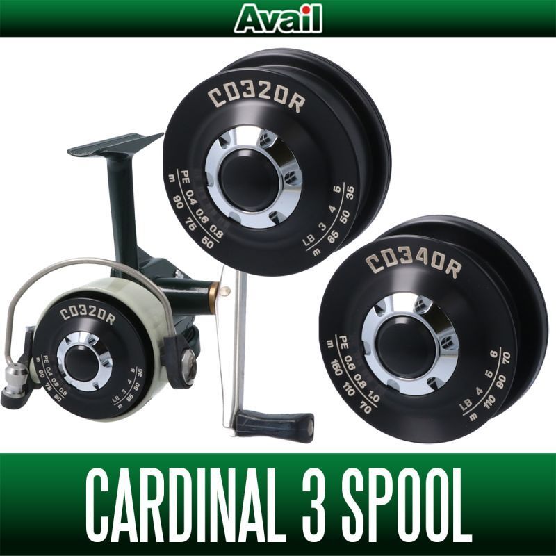 [Avail] Abu New Shallow Spool [Cd320R, Cd340R] สําหรับซีรีส์ Cardinal 3
