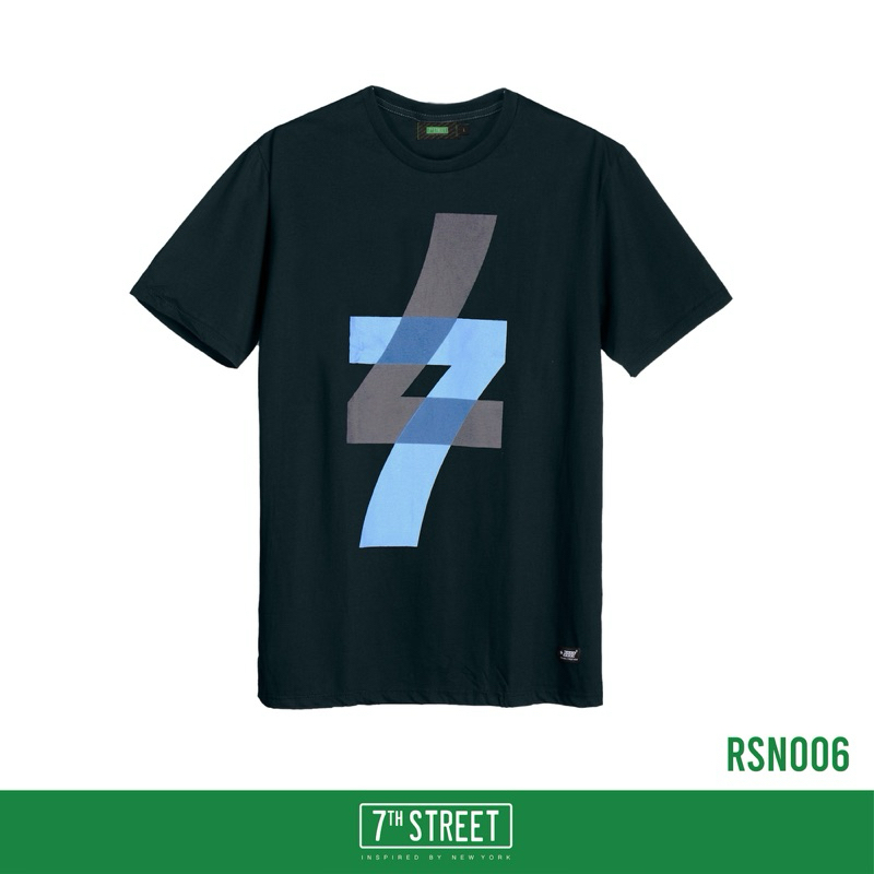7th Street เสื้อยืด รุ่น RSN006 สีกรมท่า