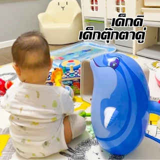 36/45/90cm ตุ๊กตาล้มลุกสูง 86 เซนติเมตร ของเล่นเด็ก ตุ๊กตาล้มลุกเป่าลม ของเล่นเพื่อสุขภาพ ของเล่นเด็กแบบเป่าลมหลายแบบ