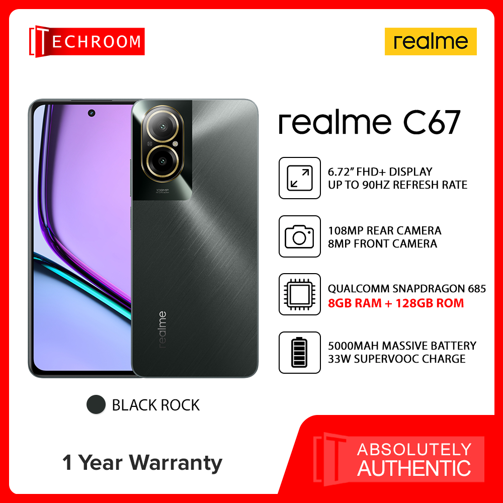 2024 Original Smartphone ReaIm C67 16GB+512GB 5G Android Phone 7.5 Inch Gaming Phone 5000mAh Long-la