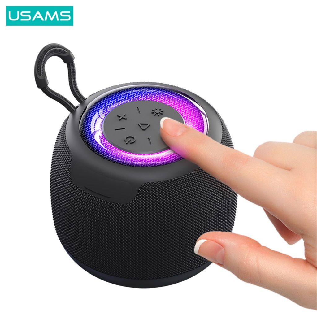 [รับประกัน 1 ปี] USAMS US-YX014 ลำโพงบลูทูธพกพา Mini Wireless BT Speaker-YIN Series BT5.3 1200mAh