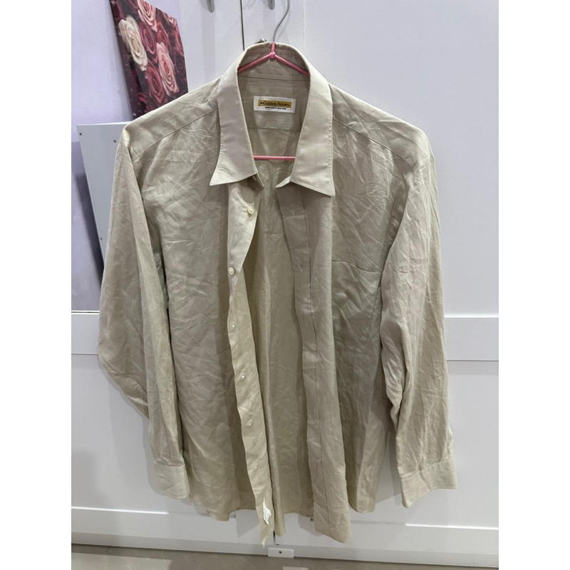 เสื้อเชิ้ตแขนยาวชาย Golden Arrow มือสอง