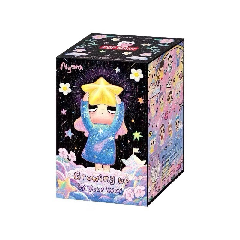 🎈ระบุตัว🎈พร้อมส่งจากไทย🇹🇭แท้💯% Nyota Free Growth Series Blind Box Healing Figure