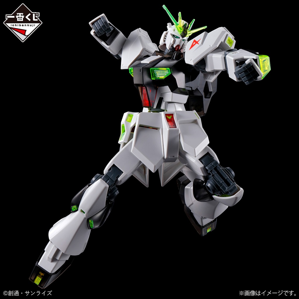 (พร้อมส่ง) BANDAI LIMITED EG 1/144 NU GUNDAM SOLID CREAR ICHIBAN KUJI G - รูปที่ 3