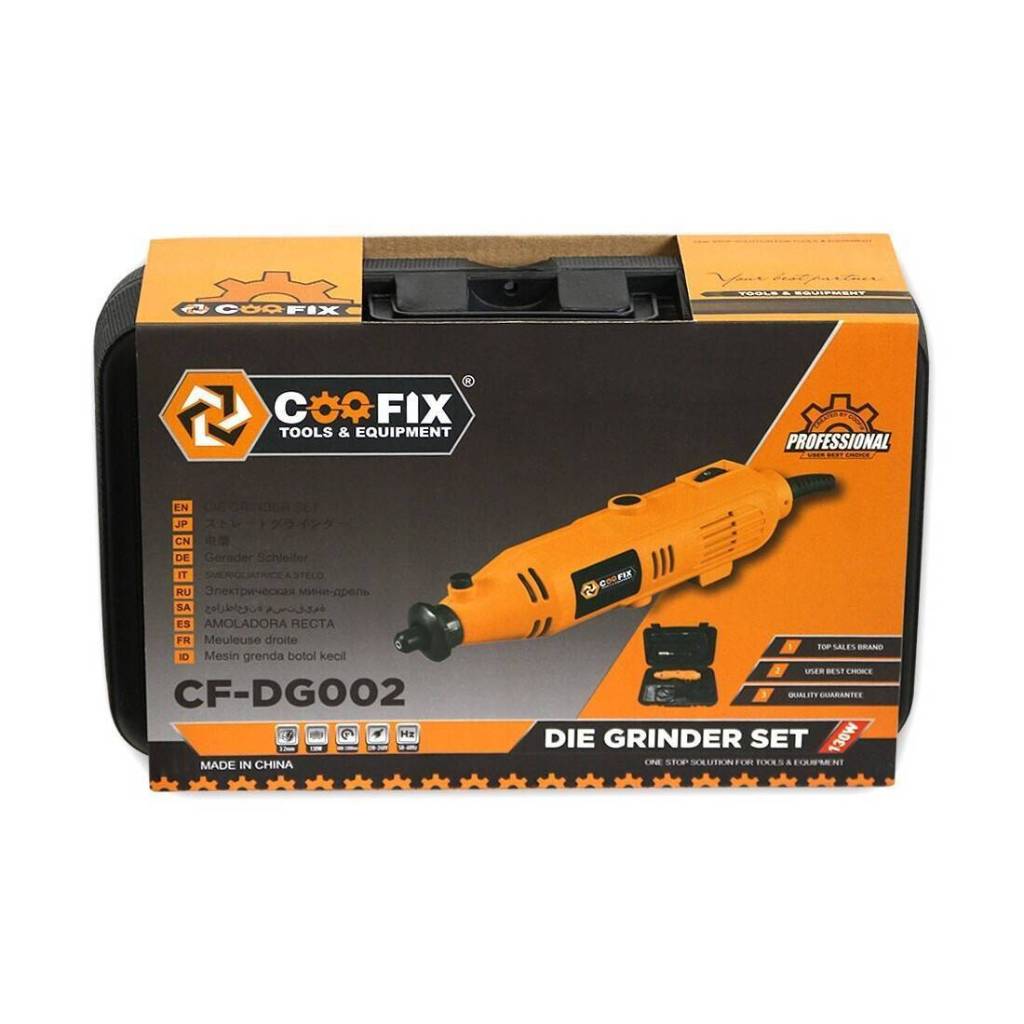 เครื่องเจียร์แม่พิมพ์+สายอ่อน 135W COOFIX CF-DG002