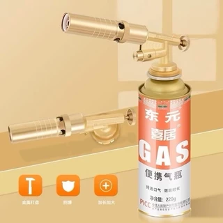 YP-411 หัวพ่นแก๊สกระป๋องของแท้ มีระบบกันไฟลุกท่วม
