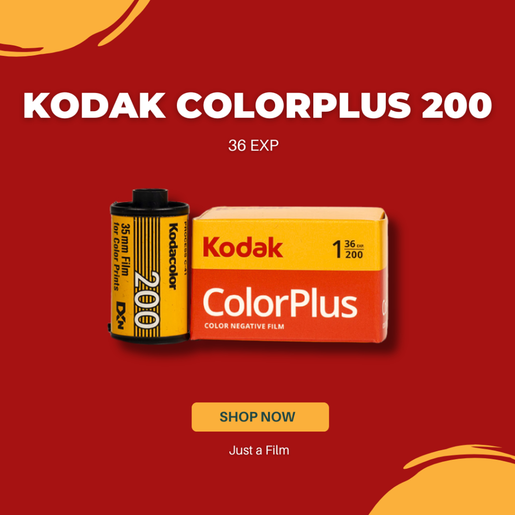ฟิล์มสี Kodak ColorPlus200 ฟิล์ม 35mm ฟิล์ม 135 (03/2026)