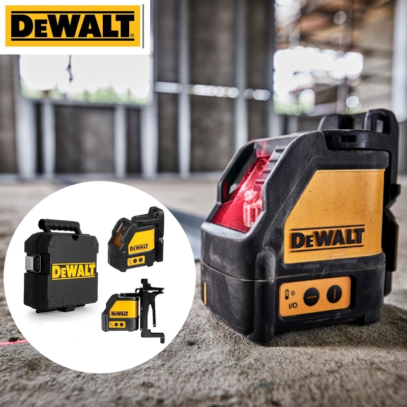 DEWALT เลเซอร์แนวเส้นกากบาทและเส้นข้าง Cross Line 50M รุ่น DW088K