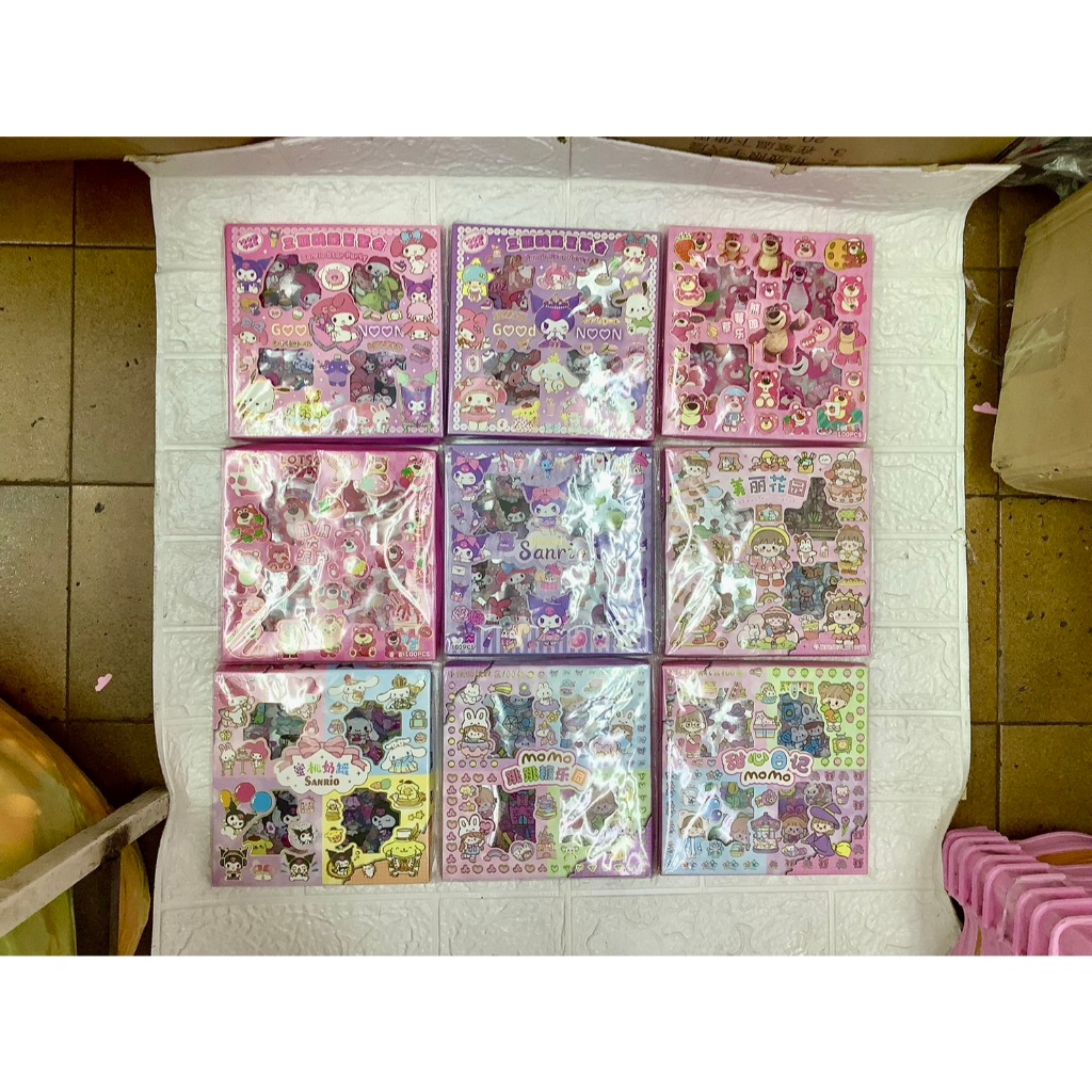 🔥1บาท ส่งไวทุกวัน🔥สติ้กเกอร์ลายการ์ตูนไดคัทรุ่นแผ่นสั้น กันน้ำ  Sticker PVC น่ารักกันน้ำ แต่งไดอารี่ - รูปที่ 2