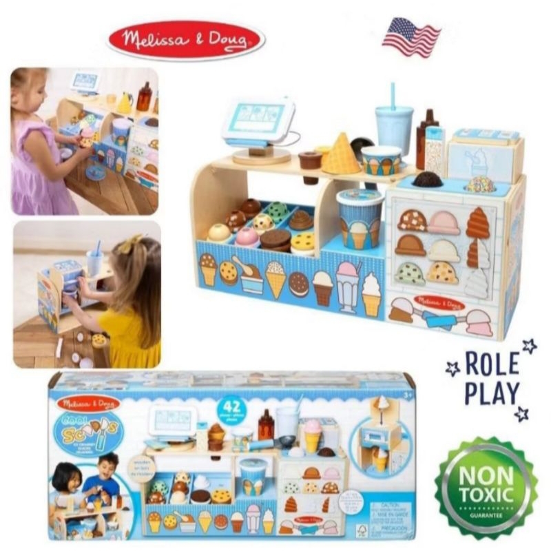 Melissa&Doug - Cool Scoops lce Creamery - 30607L