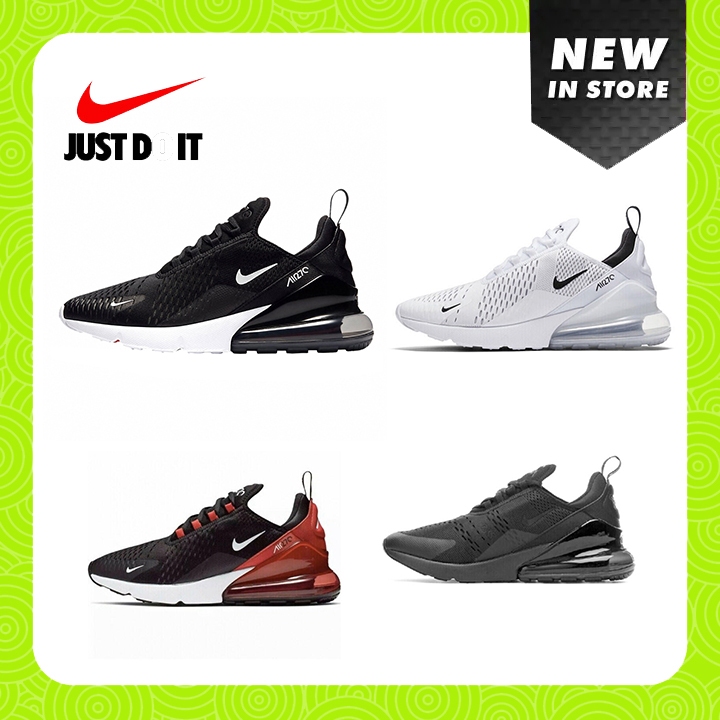 ส่วนลดปีใหม่ Nike Air Max 270 Unisex รองเท้ากีฬาสำหรับบุรุษและสตร