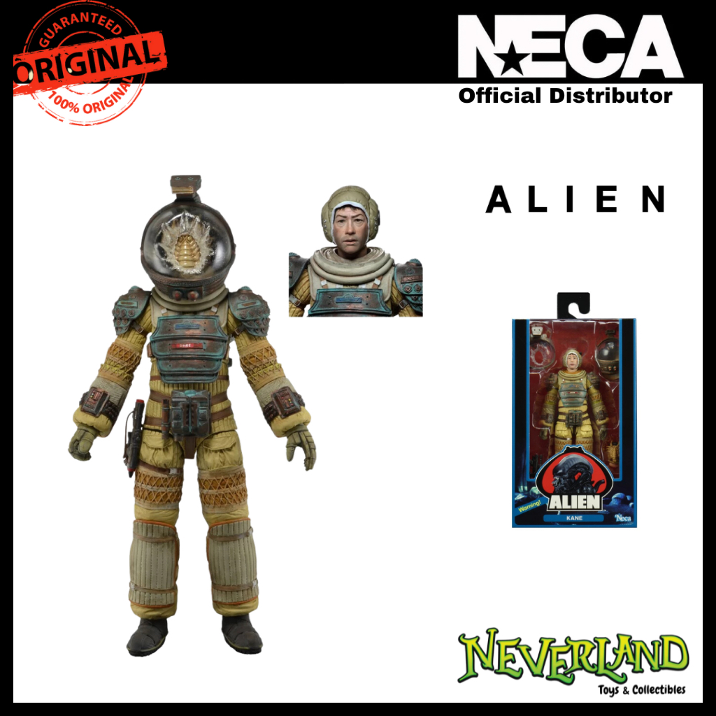 (NECA) Alien 40th Anniversary -  Kane In Compression Suit 7" Scale***Damage Box***