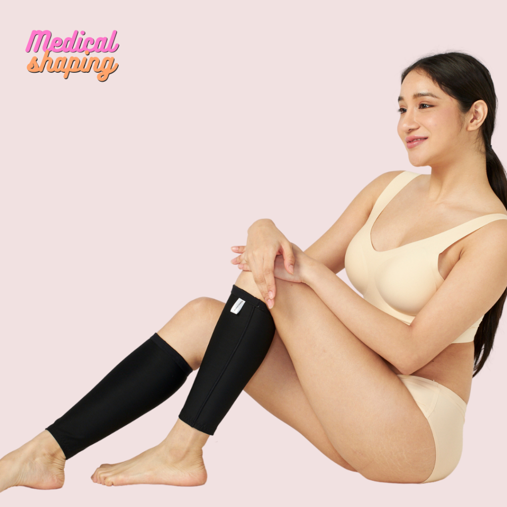 Medical shaping ปลอกน่องกระชับ หลังดูดไขมันน่อง กระชับน่อง ปลอกน่อง เกรดทางการแพทย์ ราคา ถูกที่สุด ดีลบีเคเค แกลเลอรีภาพที่ 5