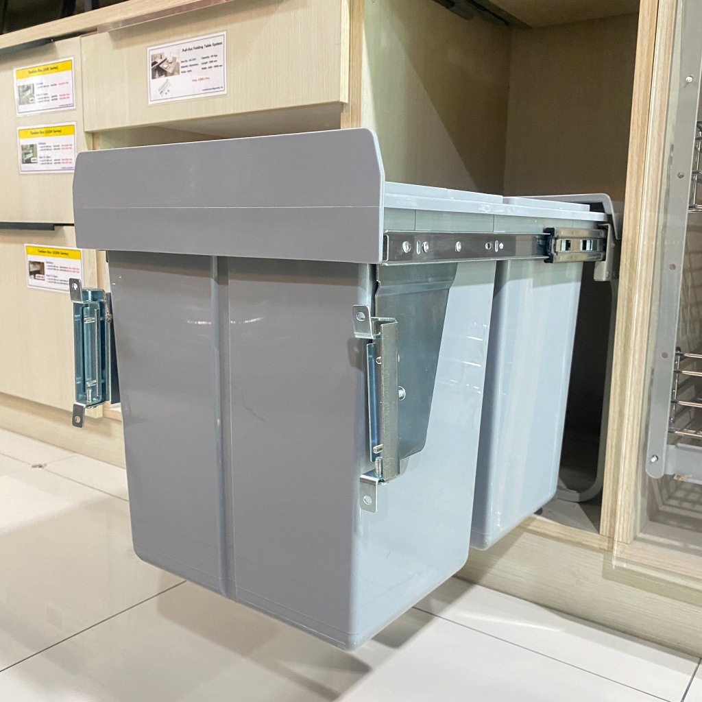 ถังขยะ 2 ถัง แบบ Softclose รุ่น G48-G2