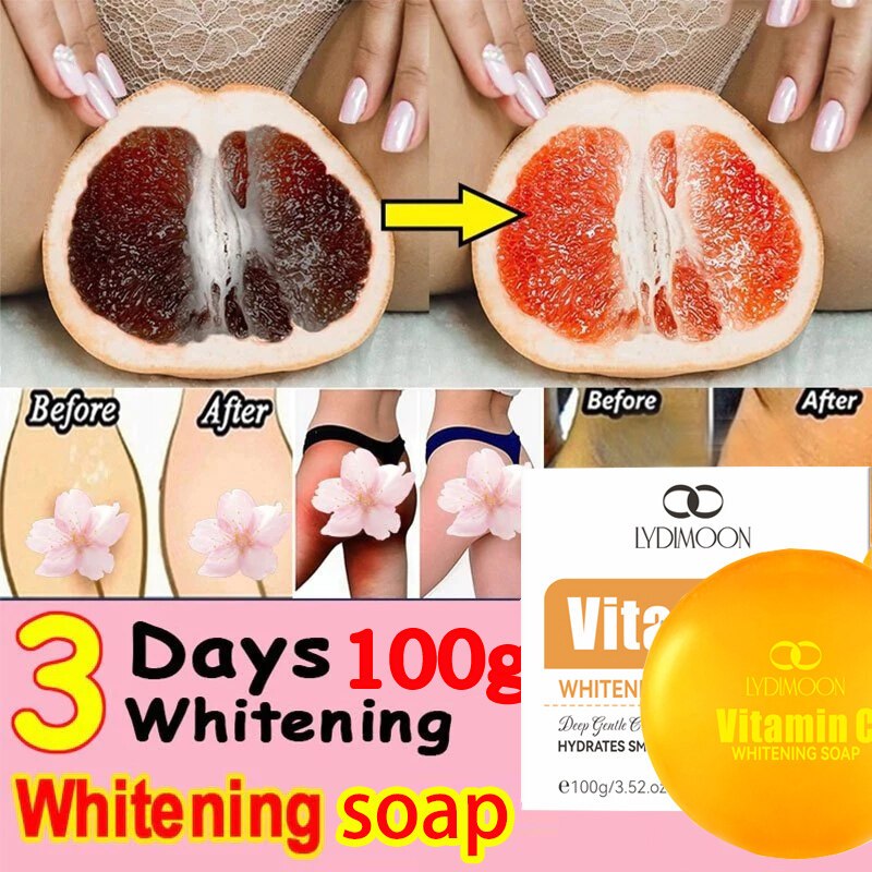 วิตซีสบู่ vic สบู่ขาว ไวท์เทนนิ่งสบู่ 100g ทำความสะอาดผิวอย่างล้ำลึก เร่งผิวขาวกระจ่างใส ใช้ได้ทั้งตัว
