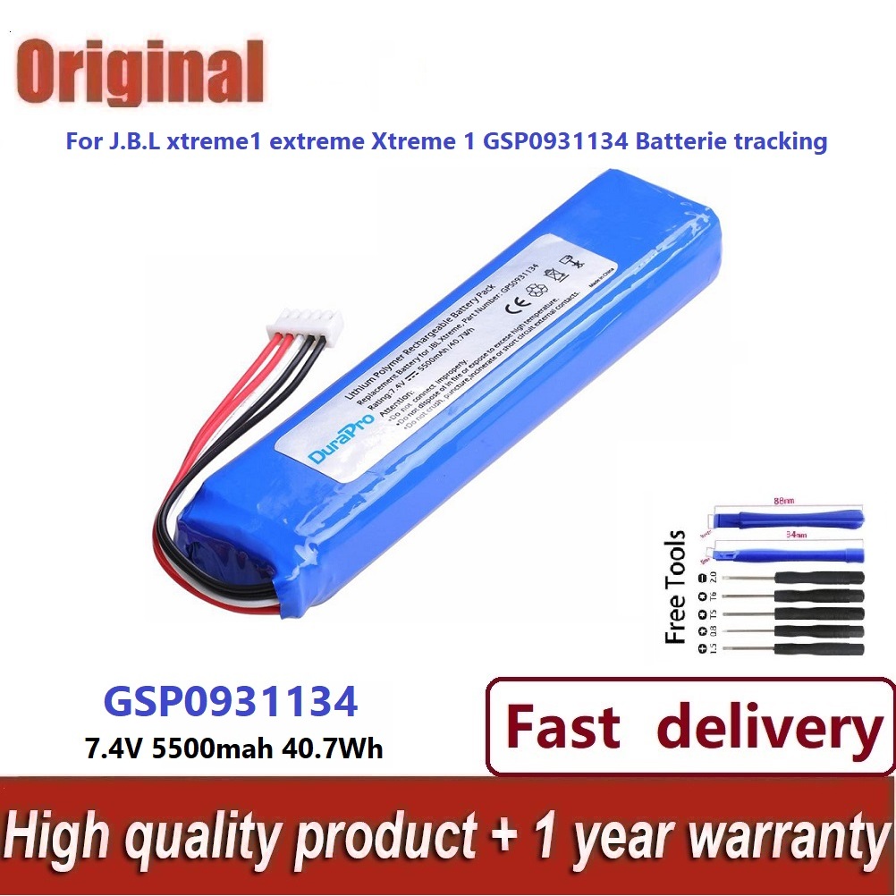 ✨(รับประกัน 1 ปี) 7.4V 5500mah 40.7Wh battery for J.B.L xtreme1 extreme Xtreme 1 GSP0931134 Batterie