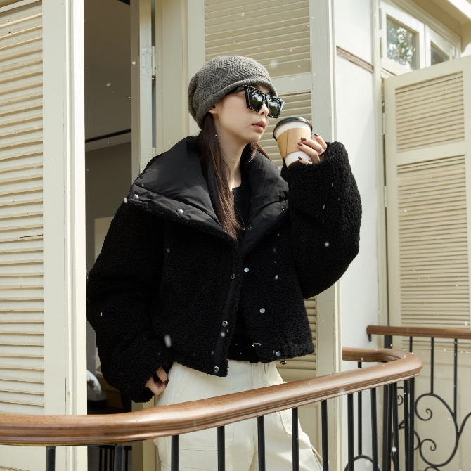 [พร้อมส่ง] SAC.BKK ผ้าไนลอน บุขนทั้งตัว ด้านในบุ Down 90% ใส่ได้2ด้าน รุ่น Reversible Down Jacket