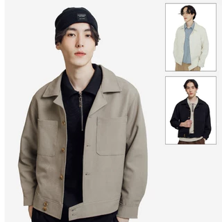 KINS | เสื้อแจ็คเก็ต Jacket มีทั้งหมด 3 สี เสื้อคลุมแขนยาวชาย ของขวัญ (KN318)