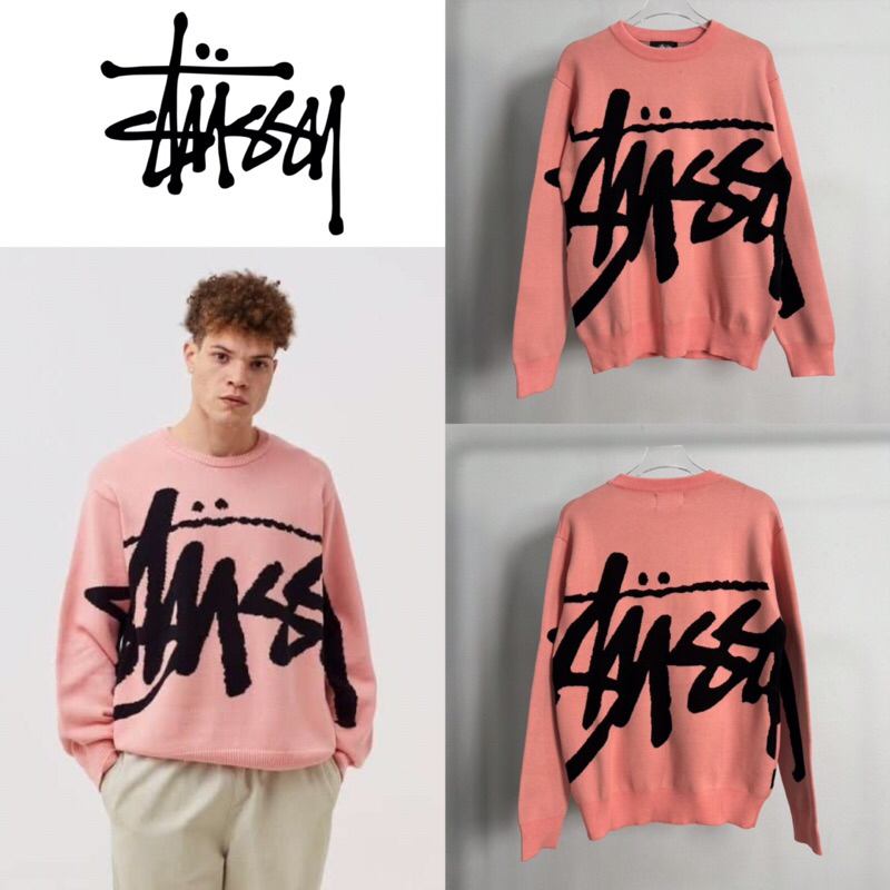 เสื้อสเวตเตอร์ไหมพรม Stussy Stock Knit Sweater