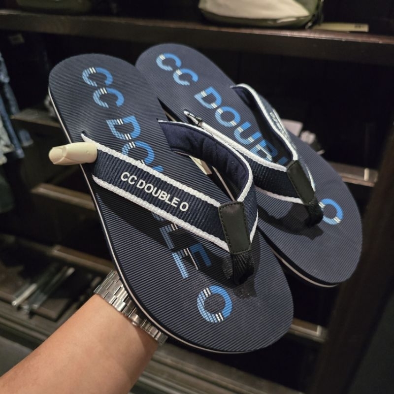 🛍 รองเท้าแตะแบบหนีบ CC DOUBLE O CCOO ผู้ชาย คอลใหม่ล่าสุด ของแท้💯% จัดส่งพร้อมถุงShop