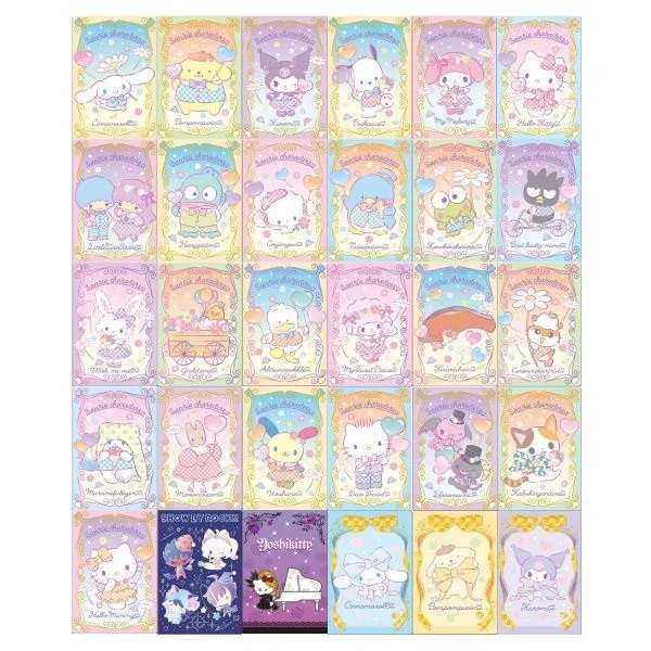 Sanrio Characters Wafer ชุด1 ของแท้ ของใหม่ในซีนๆนอกมีริ้วรอย