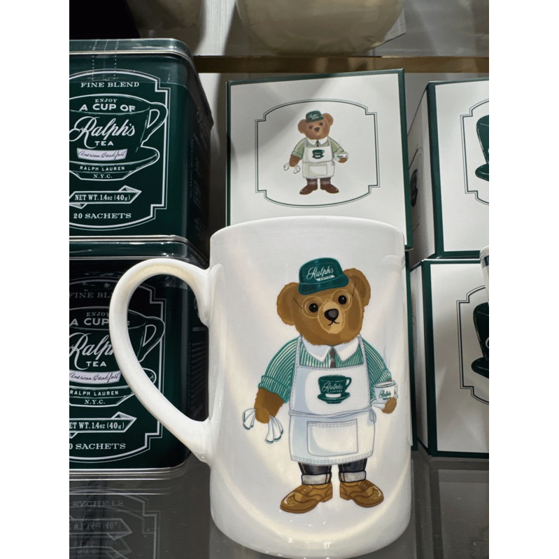 polo ralphlauren แก้วมัคสุดน่ารัก น้องหมีralphlauren