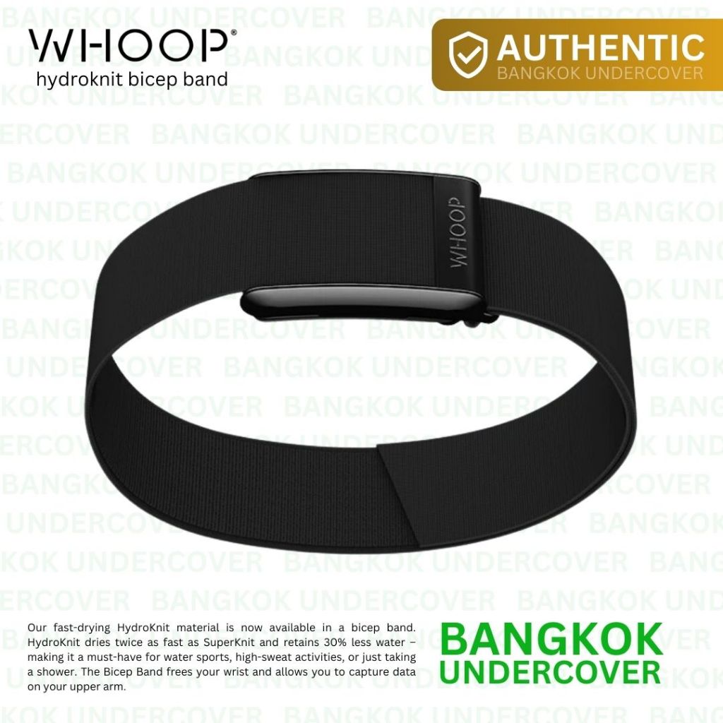 (พร้อมส่ง) WHOOP HydroKnit Bicep สายรัดต้นแขนสำหรับ WHOOP 4.0 (อุปกรณ์เสริม)