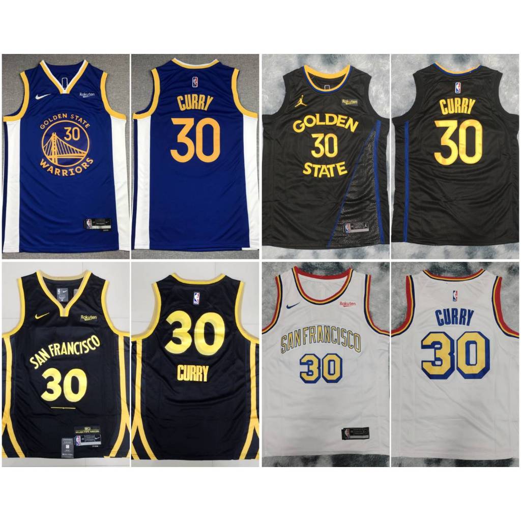 เสื้อบาสเกตบอล NBA Jersey Golden State Warriors - Curry เหมาะเล่นกีฬา บาส, ฟิตเนส, แฟชั่น