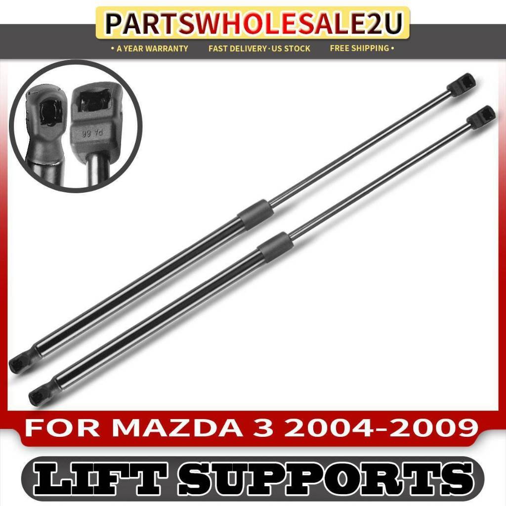 โช้คฝาท้าย Mazda 2 (5 ประตู) hatchback 1 คู่ ซ้าย ขวา แทนของเดิม 09 10 11 12 13 14 OEM