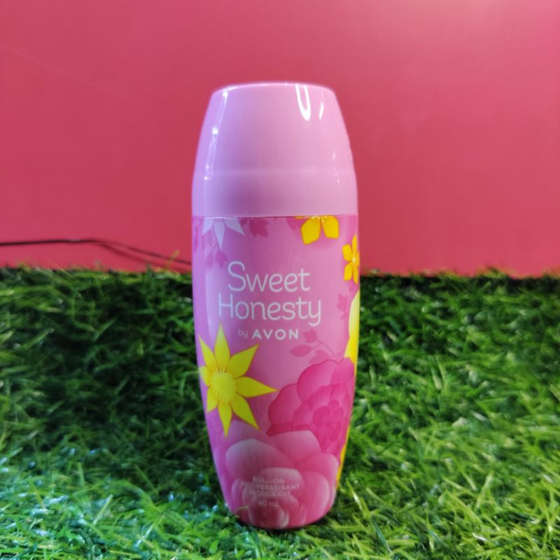 🌟 โฉมใหม่ ลูกกลิ้ง สวีท โฮเนสตี้ เอวอน AVON SWEET HONESTY DEODORANT 40-75ml.