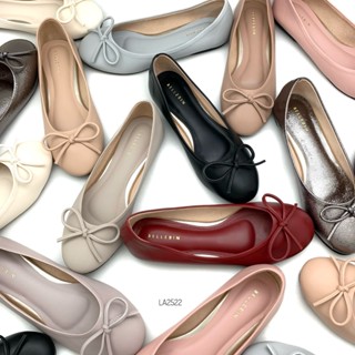 HaloBangkok รองเท้า Flat Shoes หนังพียู รุ่น LA2522