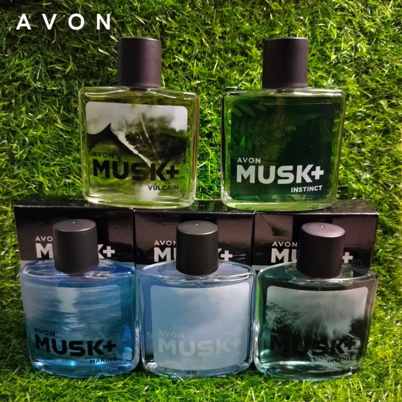 🌟 โฉมใหม่ น้ำหอมชาย มัสค์ เอวอน AVON MUSK EAU DE TOILETTE SPRAY 75ml